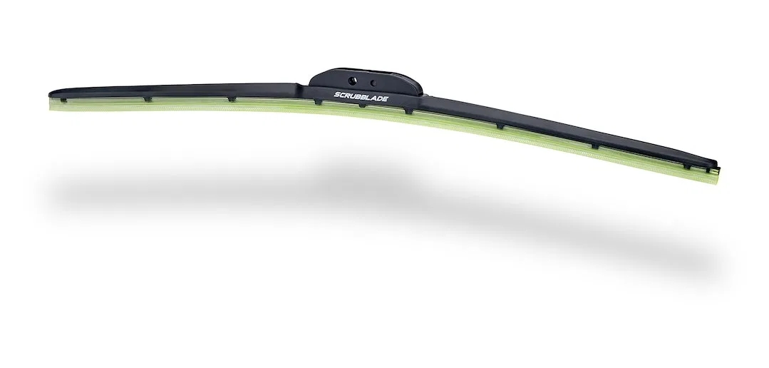 CBG2000 – SCRUBBLADE Windshield Wiper Blade, 20 Inch Length Single Blade Gnarly Green Standard Ceramic Coated Silicon...